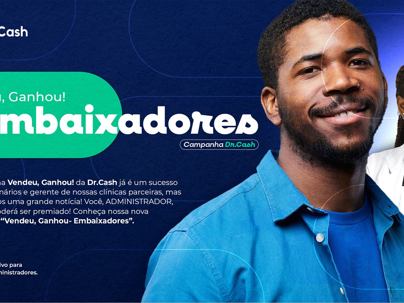 Direção visual para Campanha Embaixadores